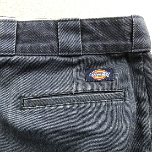 Dickies Men's Work Pants Size 48x29 Blue Workwear Straight Leg Classic Casual - Picture 7 of 13